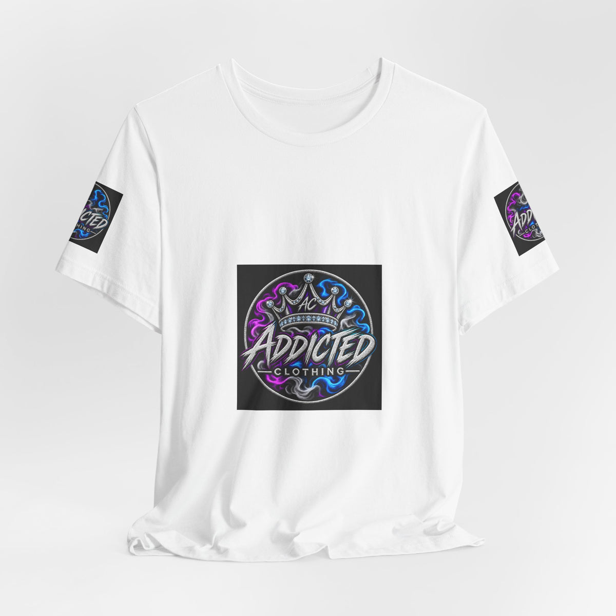 Vintage Crown Emblem Tee — Elegant Minimalist Graphic T-Shirt