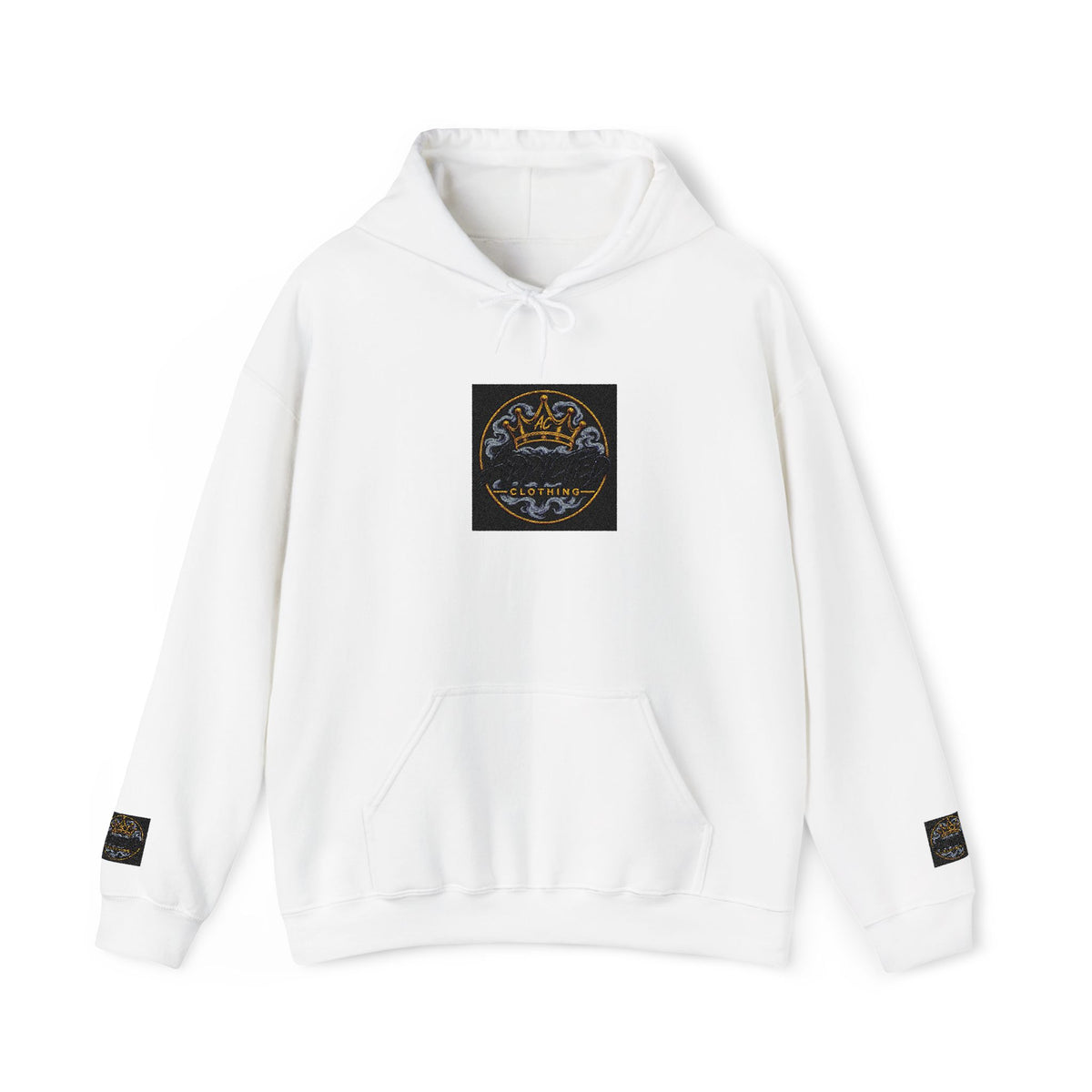 Hoodie — 'Slugger' Glitter Baseball Logo Pullover
